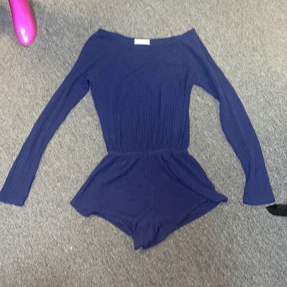 Clothes4apurpose off the shoulder Romper - Picture 1 of 7